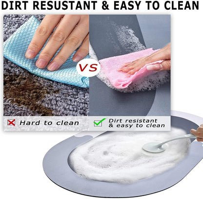 UZQIC Quick Drying Water Soak Bathroom Mat & Water Absorbent Door Mat, Floor Mat, Doormat