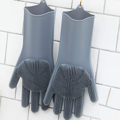 Silicone Dish Washing Gloves | Pair of 2